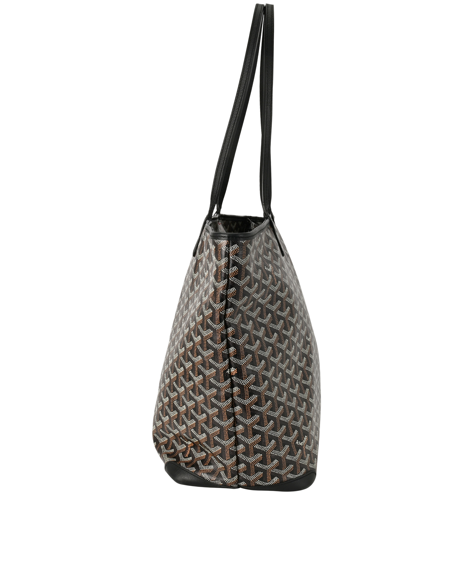 Artois GM Tote, &pound;850, Handbags, Black, Canvas, Bottom view